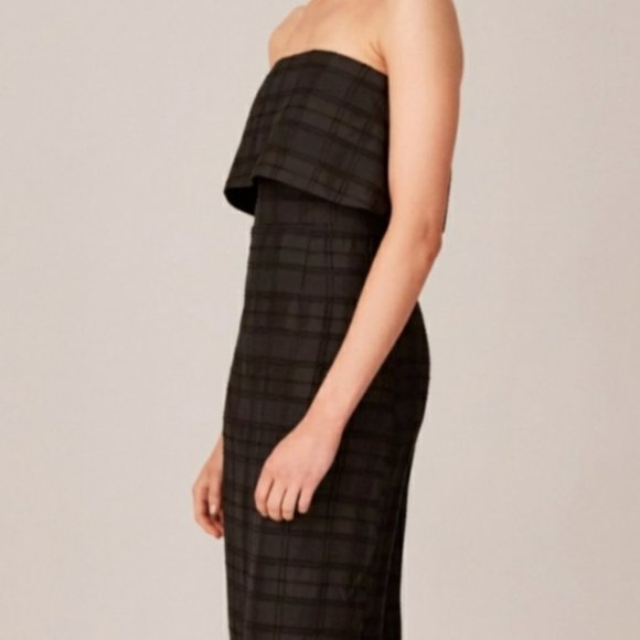 C/MEO Collective - Refresh Plaid Strapless Dress - Picture 4 of 10